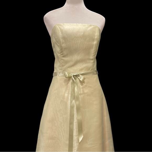 After Six Strapless Bridesmaid Dress Size 6 Fits XS - Picture 4 of 7